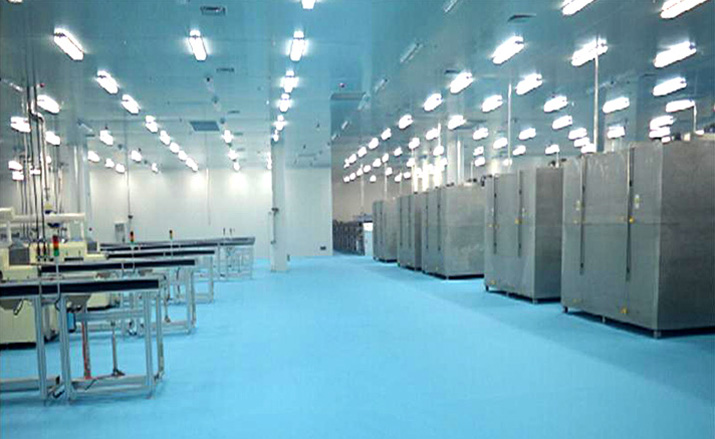 藍(lán)色（亞光）水性自流平環(huán)氧樹(shù)脂地坪