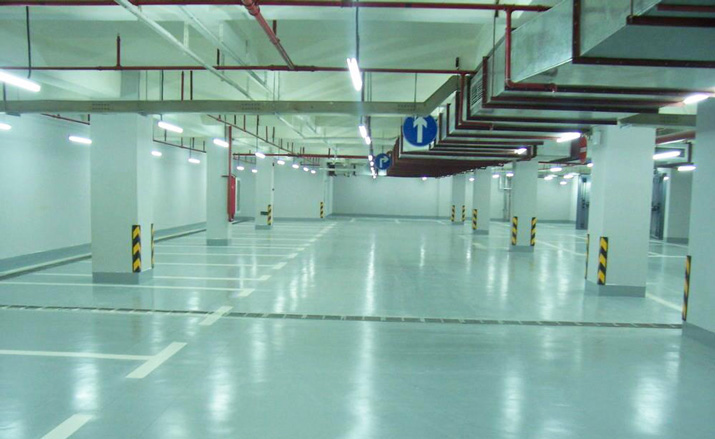 灰色水性自流平環(huán)氧樹(shù)脂地坪